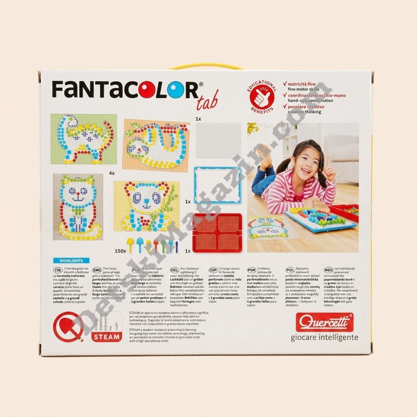 Детска мозайка  Fantacolor Tab панда