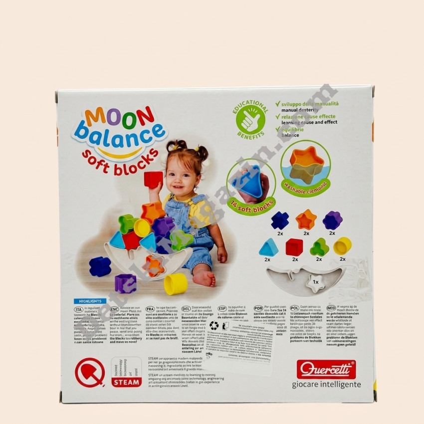 Блансиращ конструктор - Moon Balance Soft Blocks