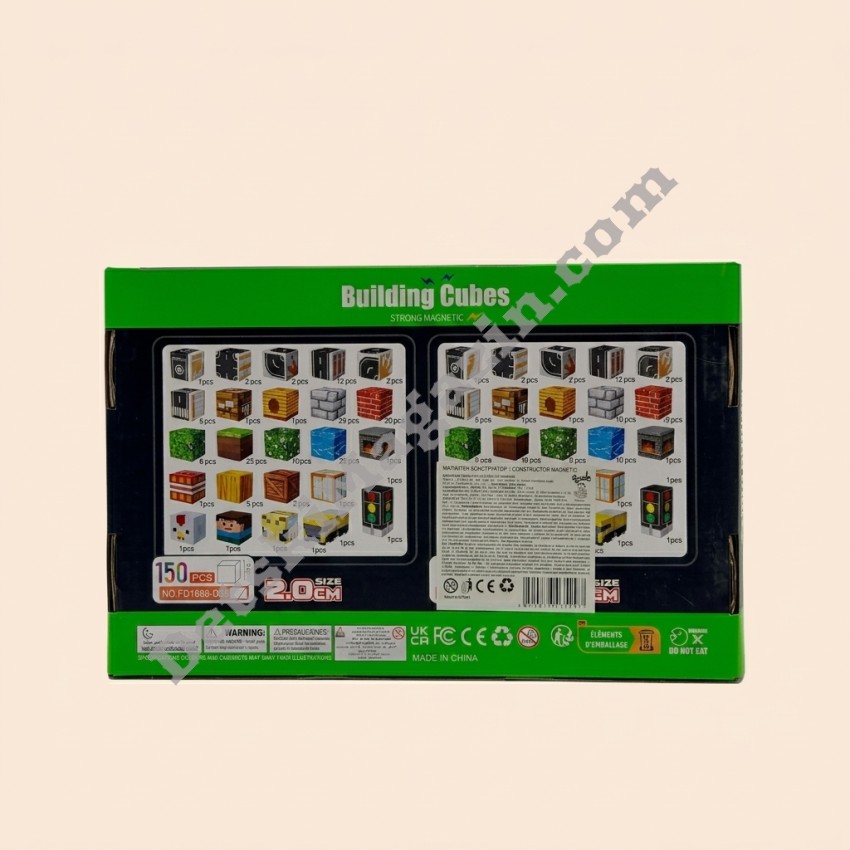 Магнитен конструктор Forest Road – Building Cubes