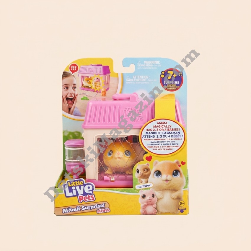 Мини хамстерчета Little Live Pets – Mama Surprise