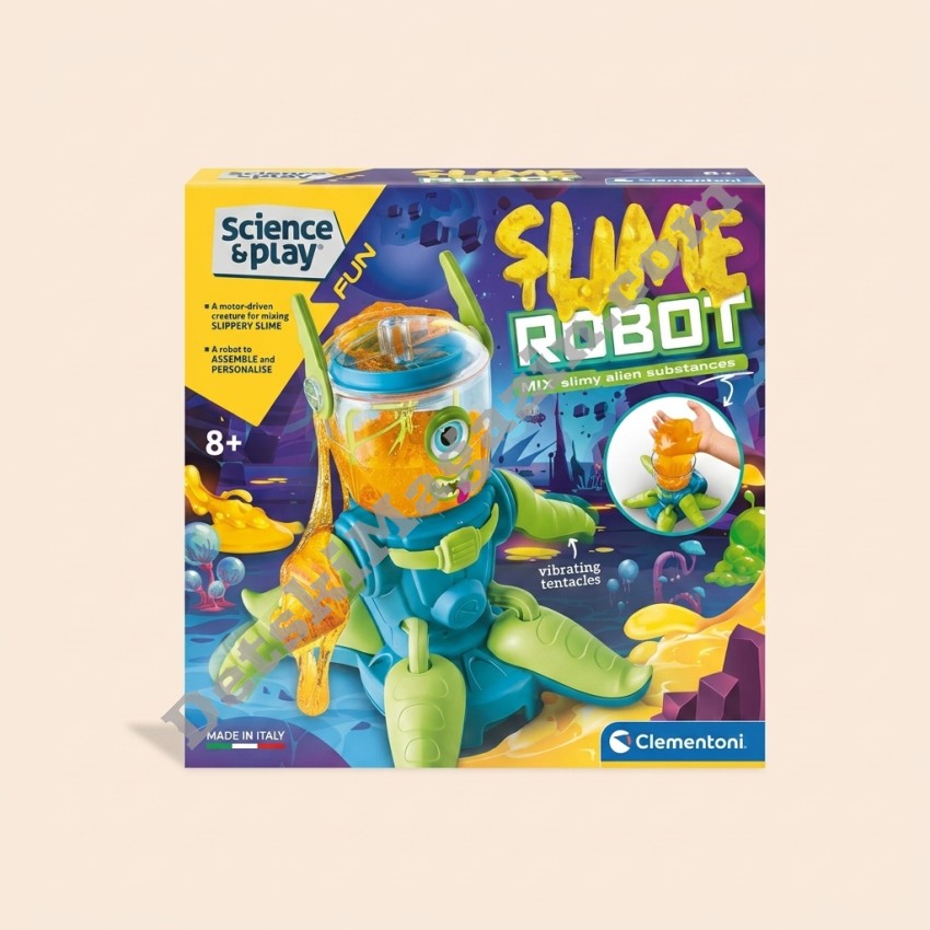 Научен комплект за забавни експерименти Slime Robot