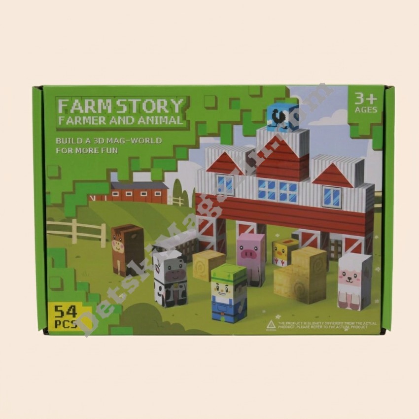 Магнитен конструктор Farm Story