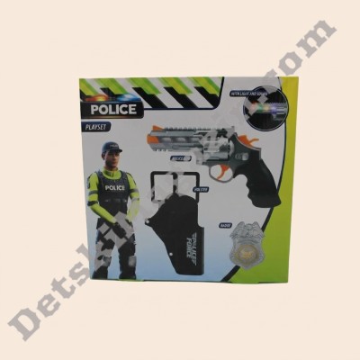 Пистолет със Звуци и Кобур TToys Police Playset
