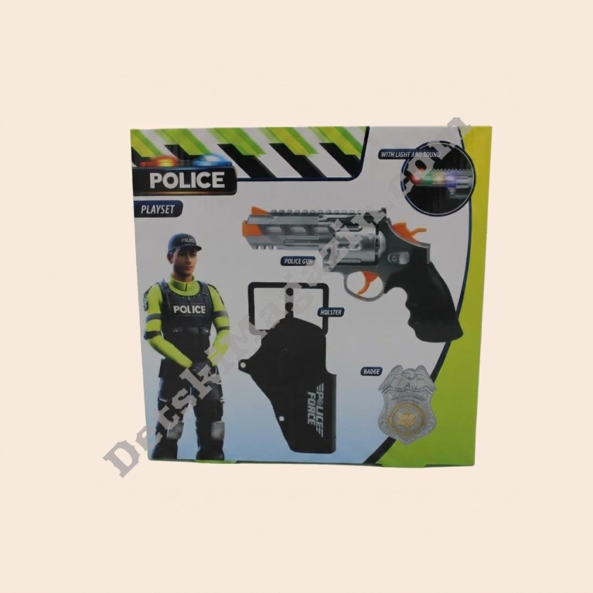 Пистолет със Звуци и Кобур TToys Police Playset