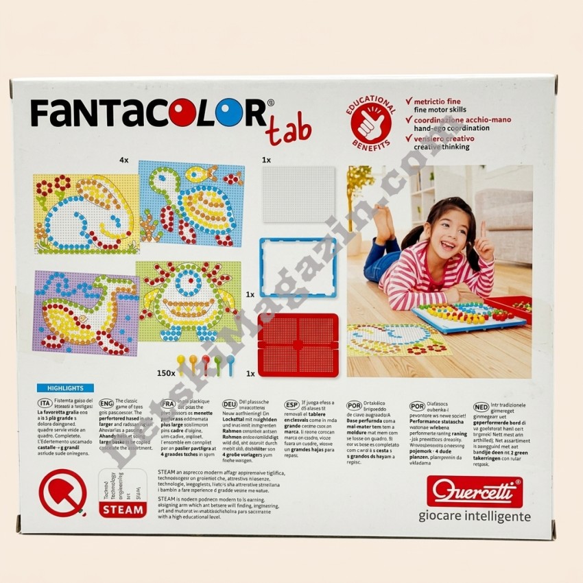Детска мозайка FantaColor Tab костенурка