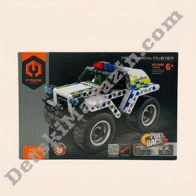 Конструктор Mechanical Master полицейски джип