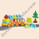 Детски влак с релси Dolu Train Set 5080