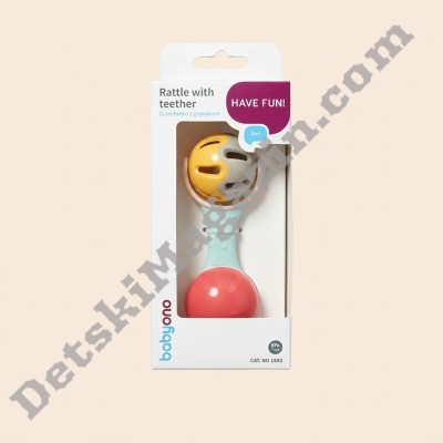 Дрънкалка с гризалка BabyOno 1592