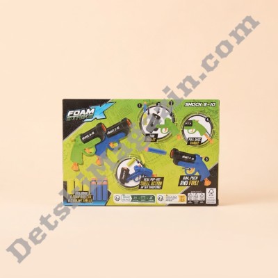 Играчка пистолет Foam Strike X Shock S-10