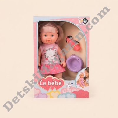 Интерактивна кукла бебе с аксесоари Le bébé
