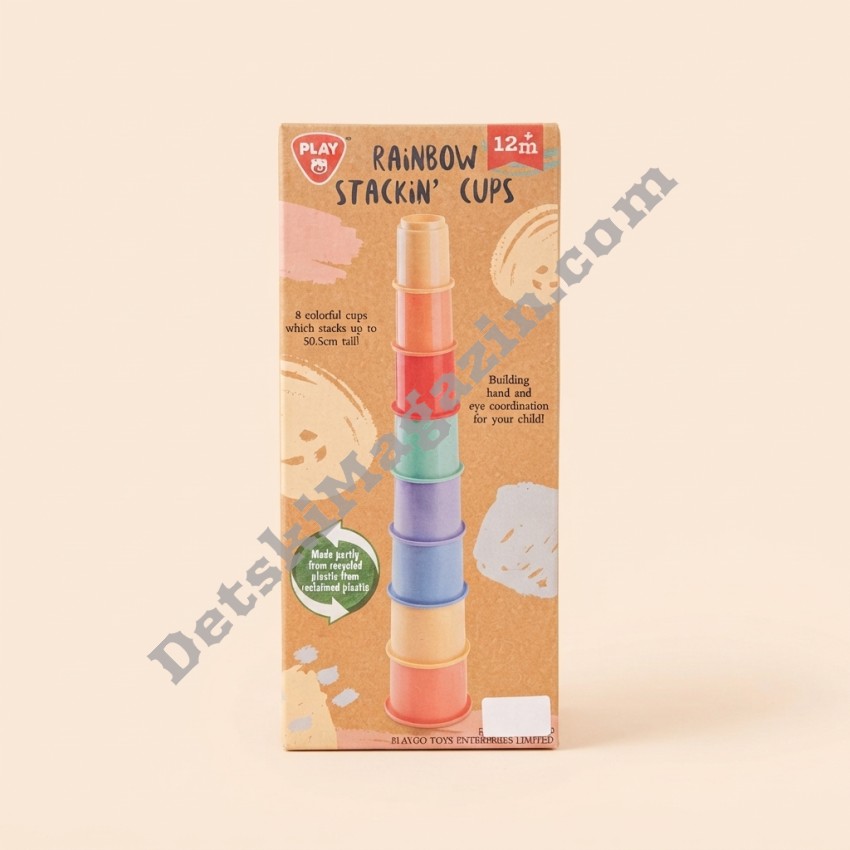Цветни чашки за подреждане Rainbow Stackin’ Cups