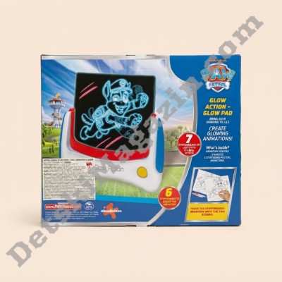 Светеща дъска за рисуване Paw Patrol Glow Action