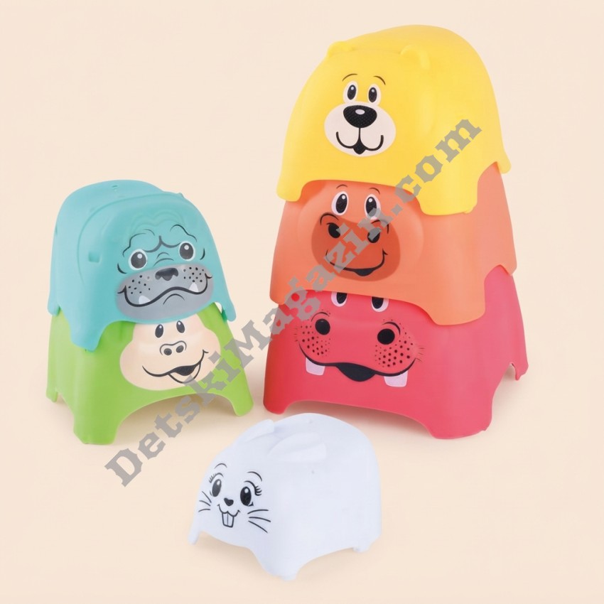 Пирамида от животни Animal Party Stacker
