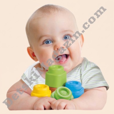 комплект от 20 меки блокчета Soft Clemmy Touch & Play