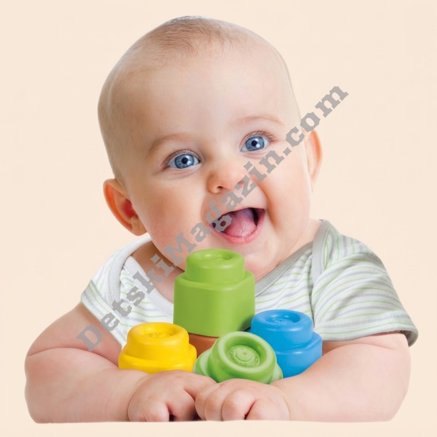 комплект от 20 меки блокчета Soft Clemmy Touch & Play
