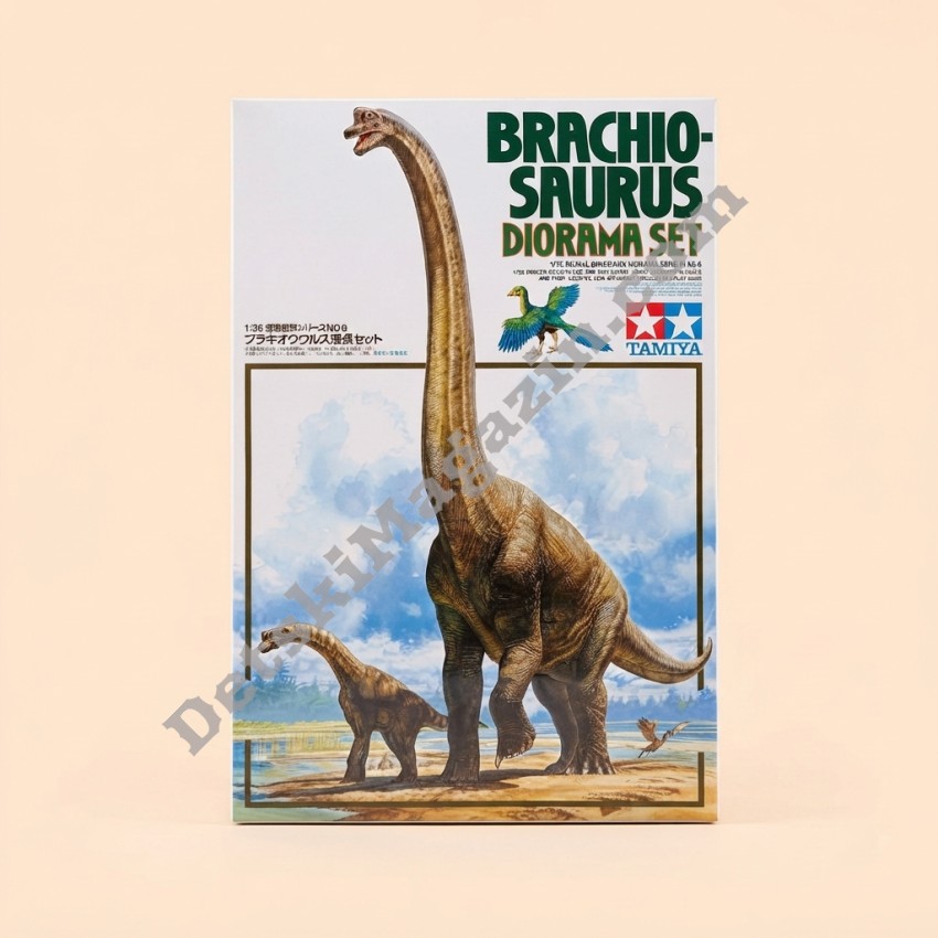 Диорама „Brachiosaurus“ – Tamiya 1:35