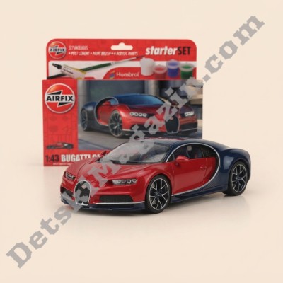 Модел за сглобяване Bugatti Chiron Starter Set – 1:43