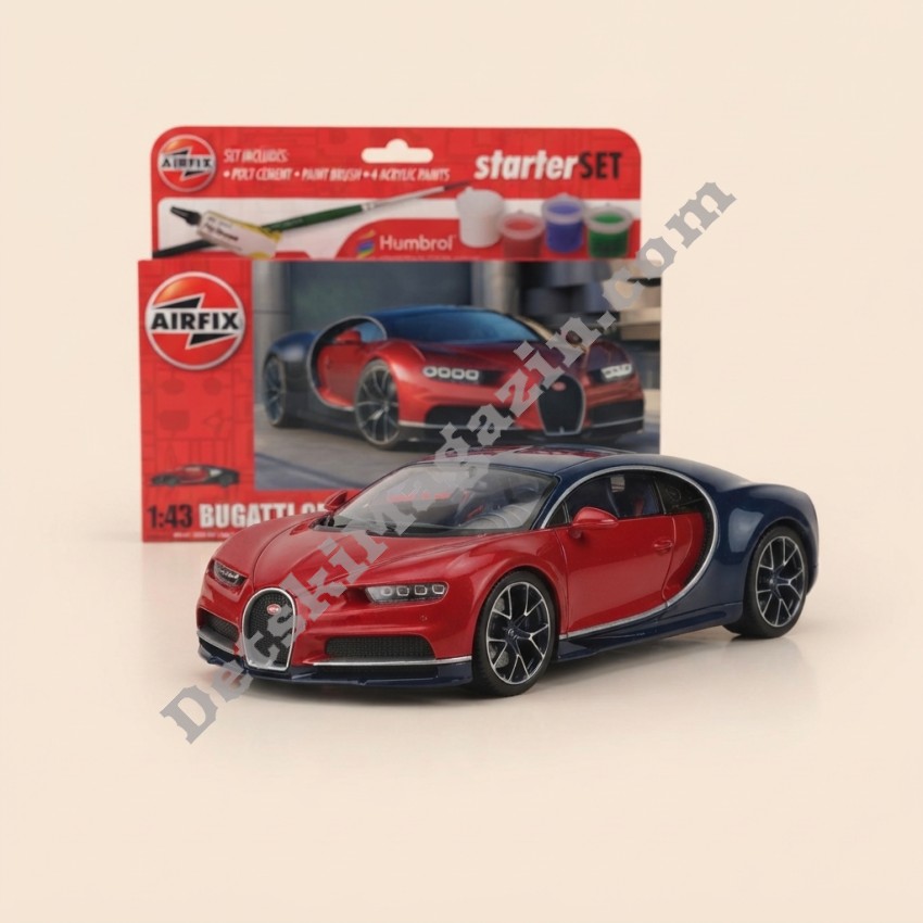 Модел за сглобяване Bugatti Chiron Starter Set – 1:43