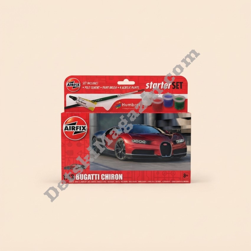 Модел за сглобяване Bugatti Chiron Starter Set – 1:43