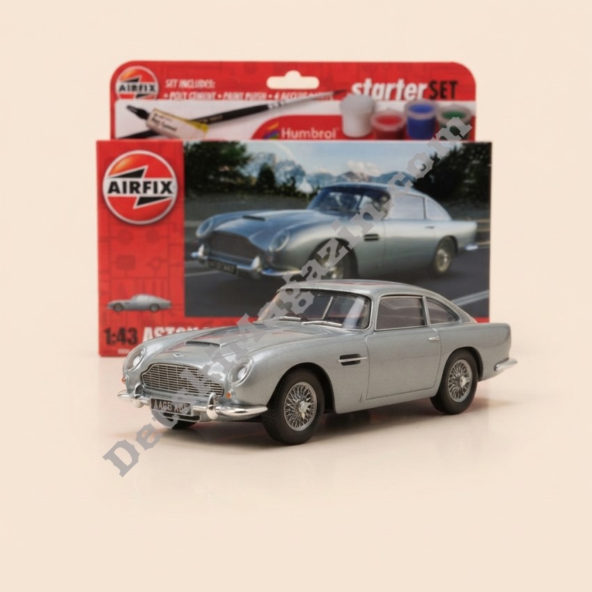 Модел за сглобяване Aston Martin DB5 Starter Set 