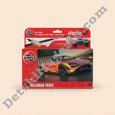 Модел за сглобяване McLaren 765LT Starter Set