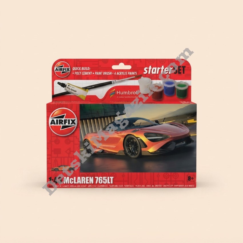 Модел за сглобяване McLaren 765LT Starter Set