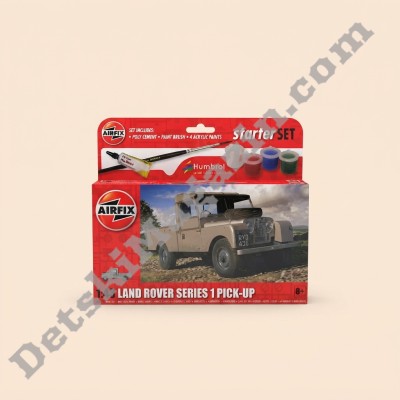 Модел за сглобяване Land Rover Series 1 Pick-Up Starter Set 