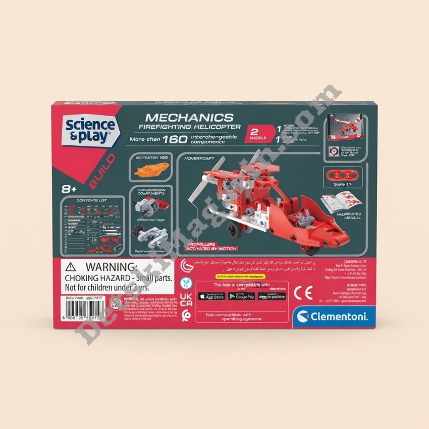 Пожарникарски хеликоптер Science & Play Mechanics