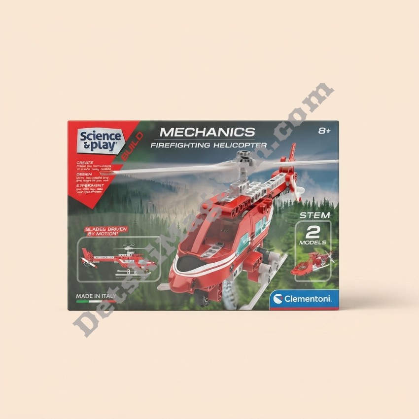 Пожарникарски хеликоптер Science & Play Mechanics