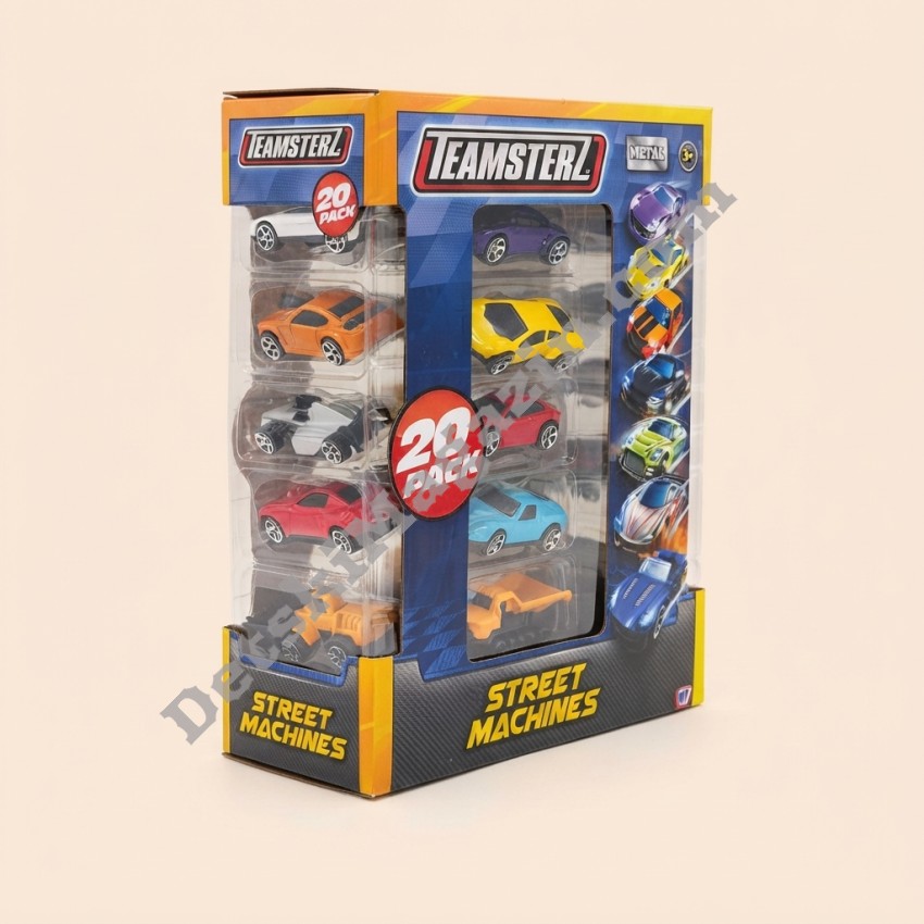 Комплект метални колички Teamsterz – Street Machines