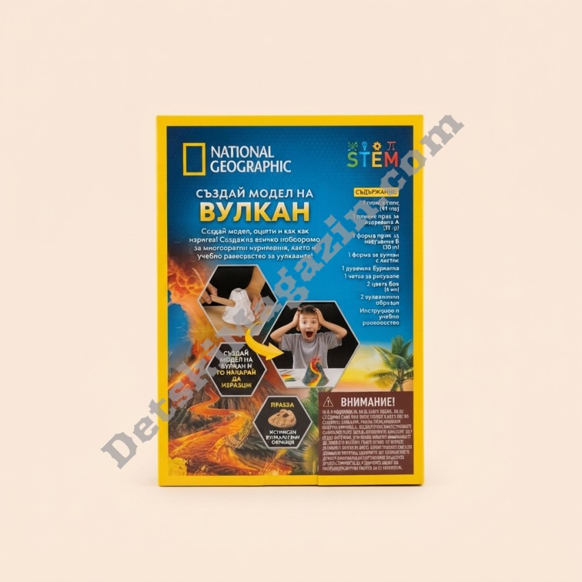 Модел на вулкан National Geographic