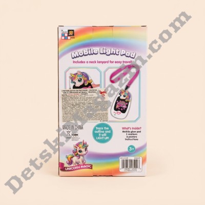 Светеща дъска за рисуване Unicorn Magic