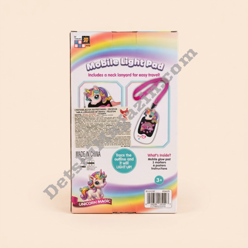 Светеща дъска за рисуване Unicorn Magic