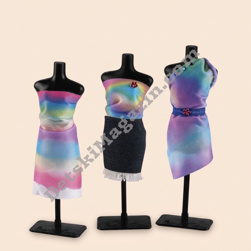 Комплект за дизайн на кукли Tie-Dye – Fashion Time