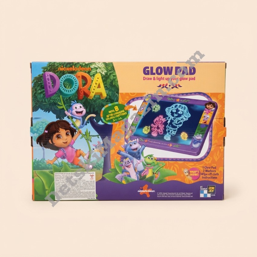  Светеща дъска за рисуване Dora Glow Pad