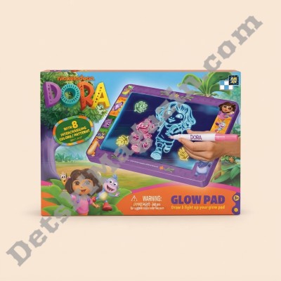  Светеща дъска за рисуване Dora Glow Pad