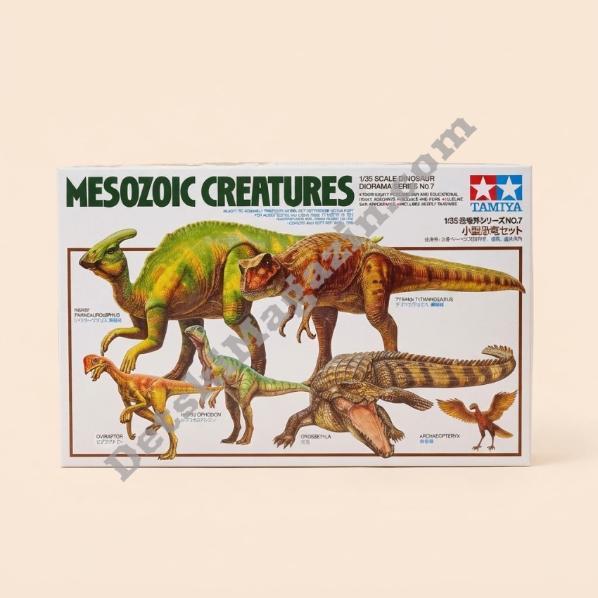Диорама Mesozоic Creatures 1:35