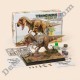 Диорама Tyrannosaurus Tamiya 1:35 