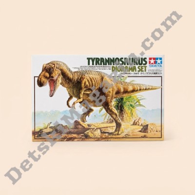 Диорама Tyrannosaurus Tamiya 1:35 