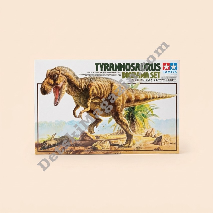 Диорама Tyrannosaurus Tamiya 1:35 
