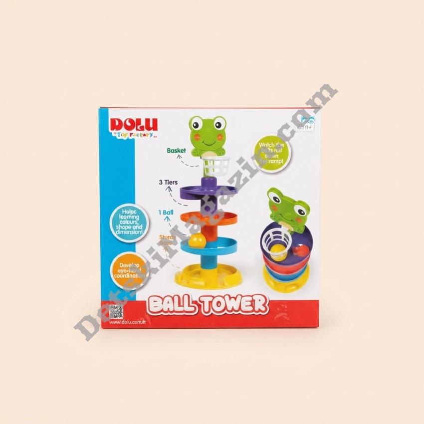 Бебешка кула с топче Dolu Toy Factory Ball Tower