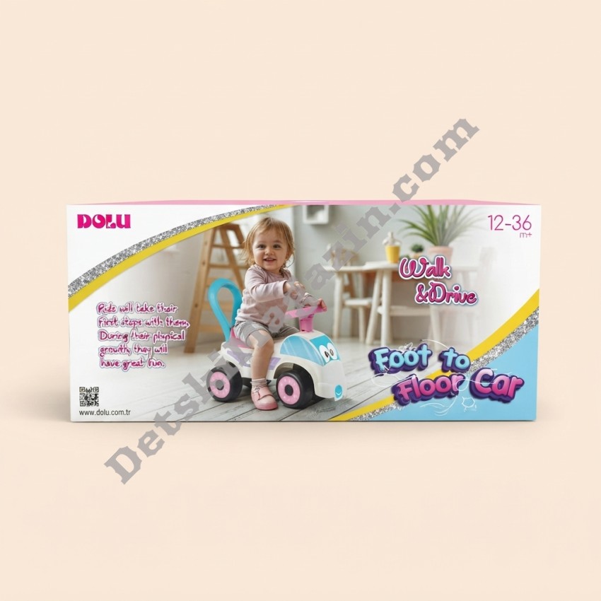 Детска количка за бутане DOLU Foot to Floor Car