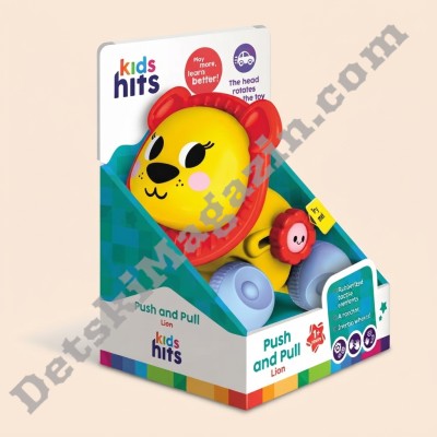 Интерактивна играчка за дърпане Lion Kids Hits