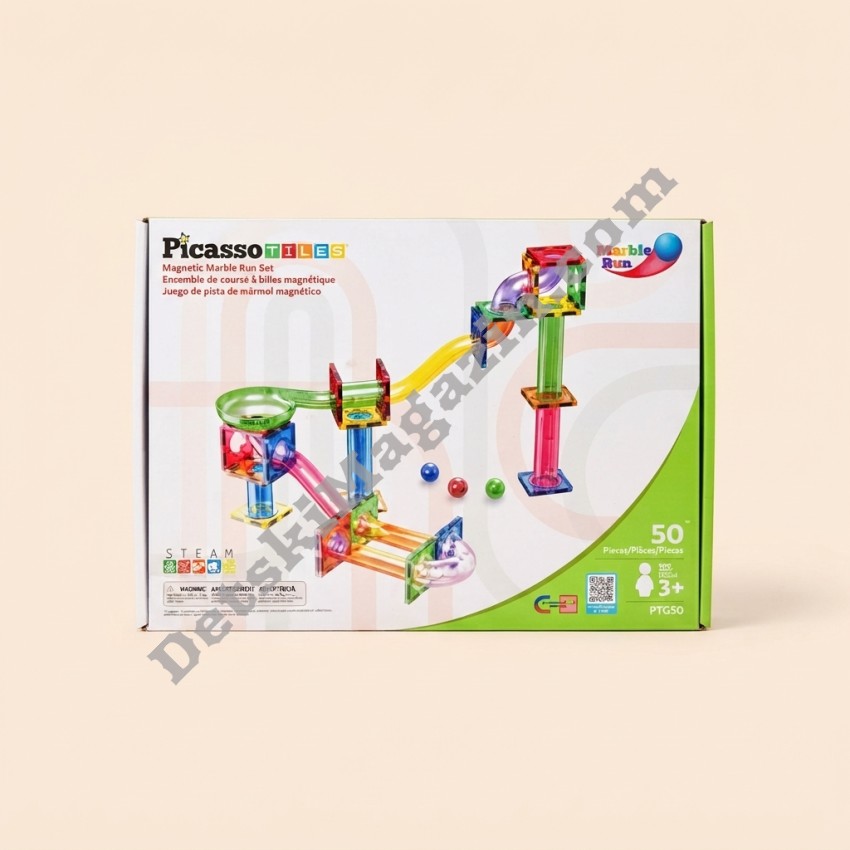 Магнитен конструктор за топчета Marble Run 50 части