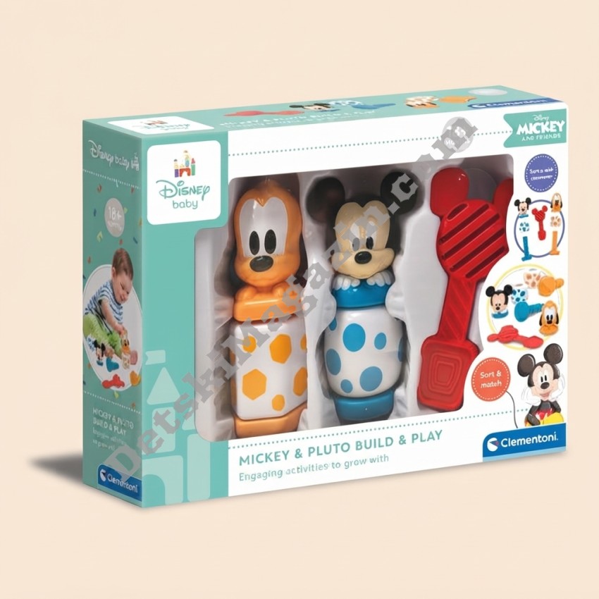 Образователен комплект за сглобяване CLEMENTONI DISNEY BABY