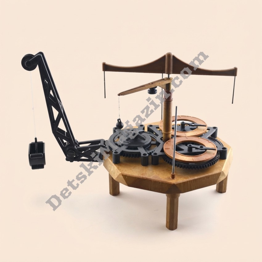 модел за сглобяване da Vinci Flying Pendulum Clock