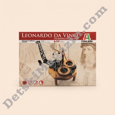 модел за сглобяване da Vinci Flying Pendulum Clock