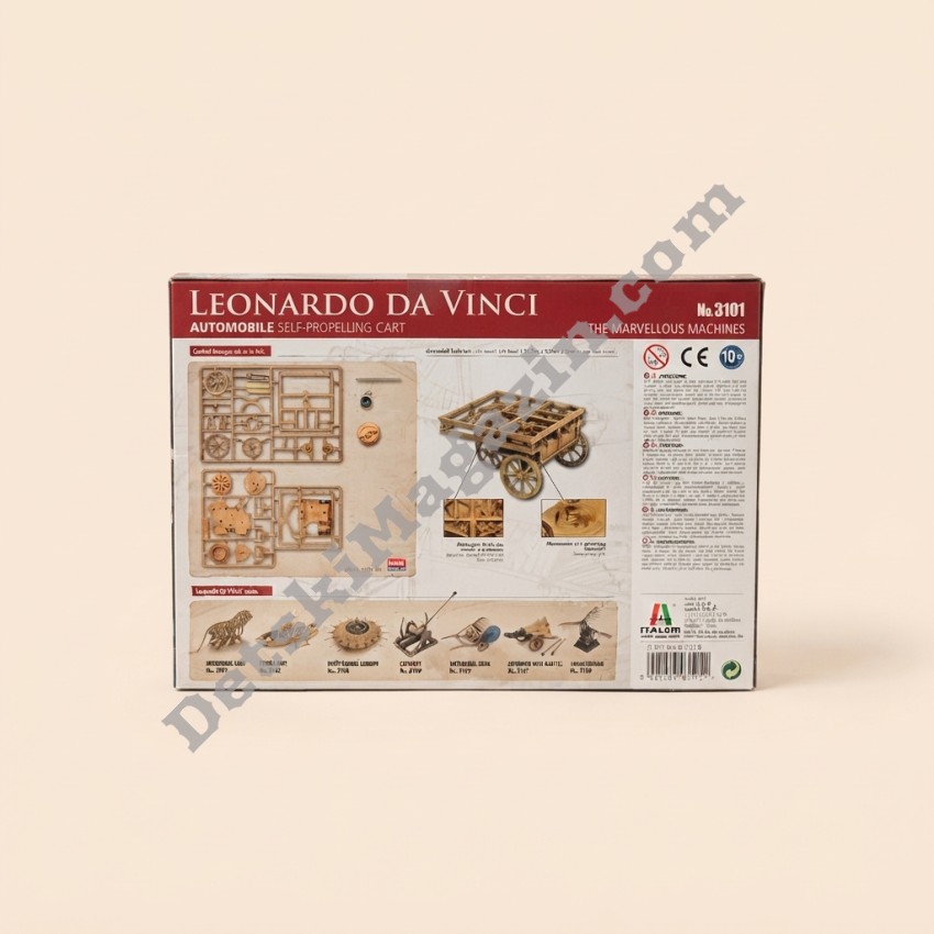 модел за сглобяване da Vinci Self-Propelling Cart