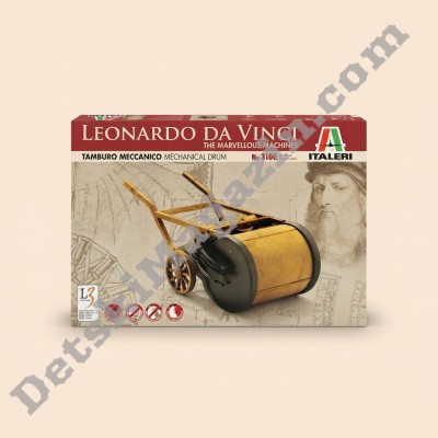 модел за сглобяване da Vinci Mechanical Drum