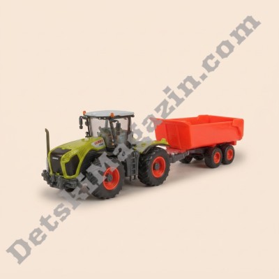 Модел за колекция Norev CLAAS Xerion 5000 с ремарке